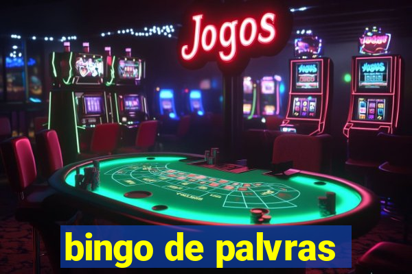 bingo de palvras