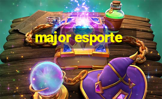 major esporte