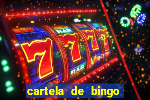 cartela de bingo ate 50