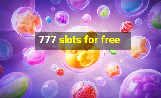 777 slots for free