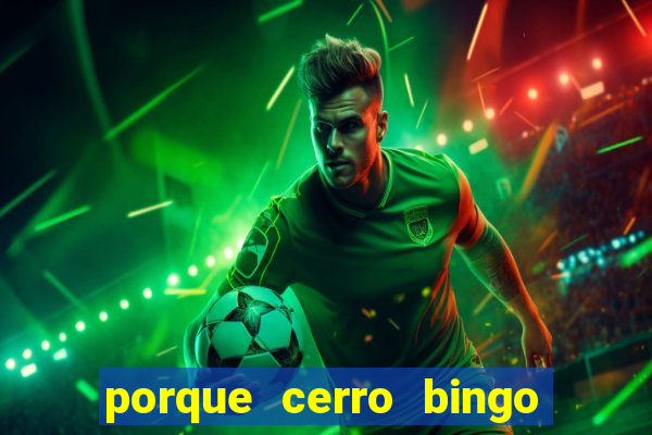 porque cerro bingo san martin