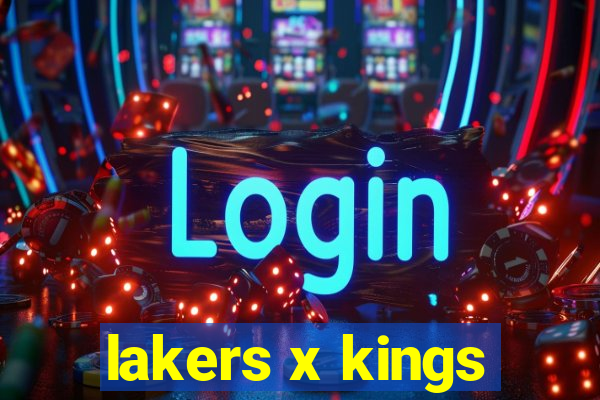 lakers x kings