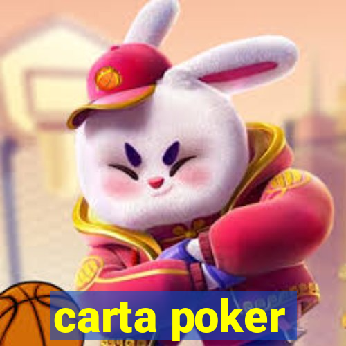 carta poker