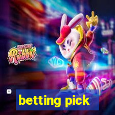 betting pick