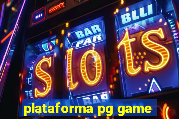 plataforma pg game