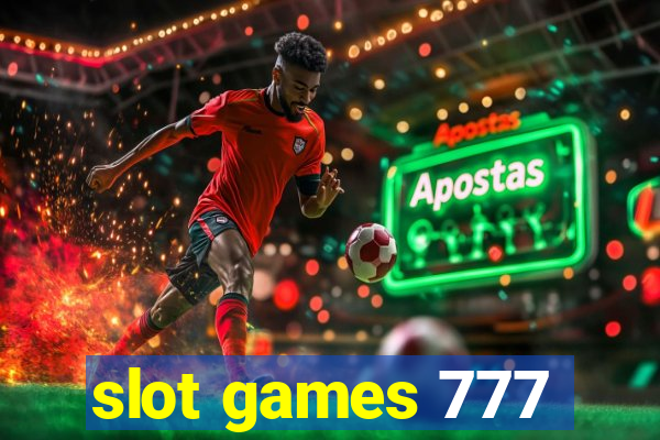 slot games 777