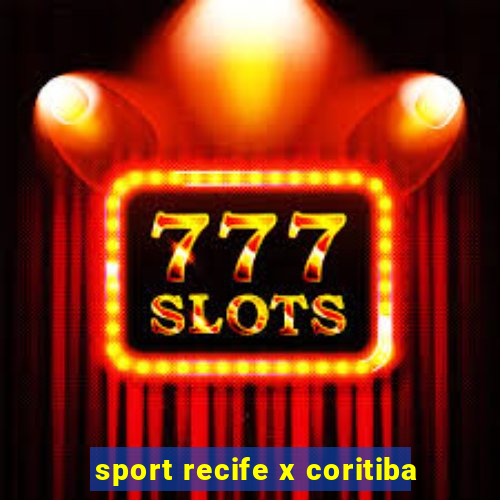 sport recife x coritiba