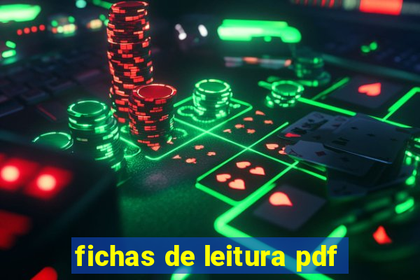 fichas de leitura pdf