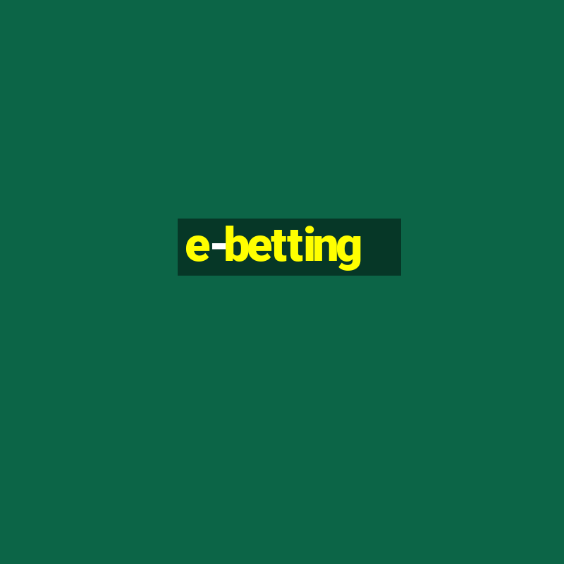 e-betting