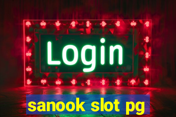 sanook slot pg