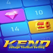 collage football betting