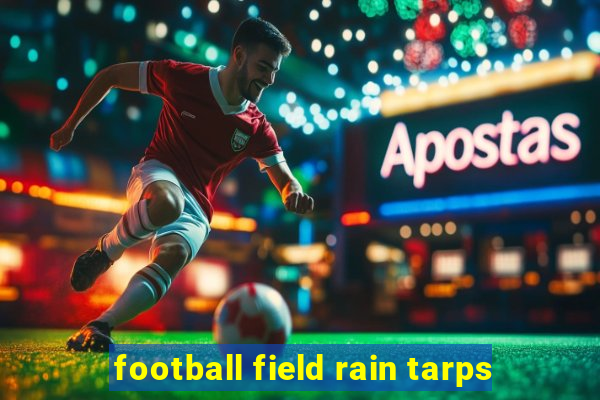 football field rain tarps