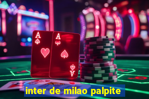 inter de milao palpite