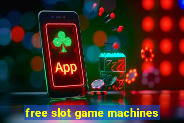 free slot game machines