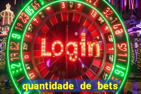 quantidade de bets no brasil