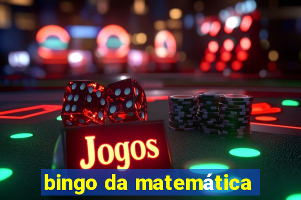 bingo da matemática