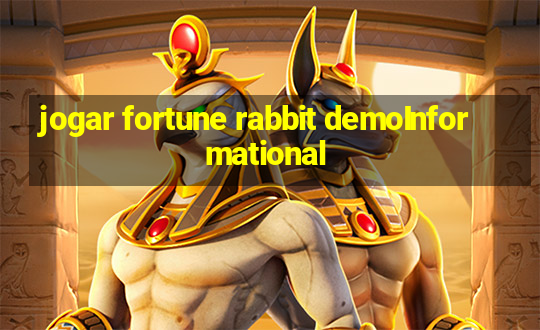 jogar fortune rabbit demoInformational