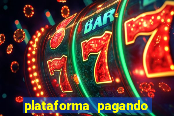 plataforma pagando no cadastro slot