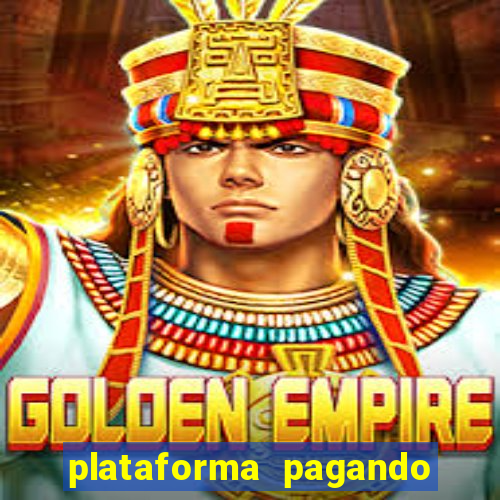 plataforma pagando no cadastro slot