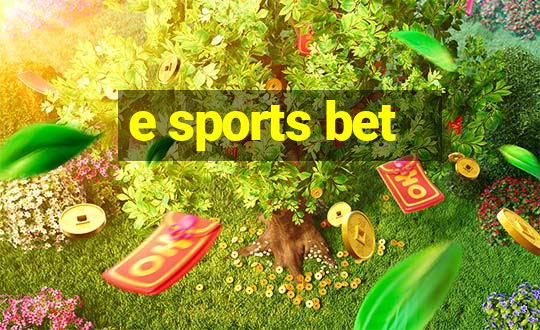 e sports bet