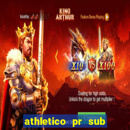 athletico pr sub 20 ao vivo