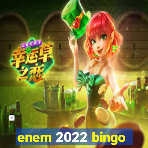 enem 2022 bingo