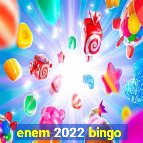 enem 2022 bingo