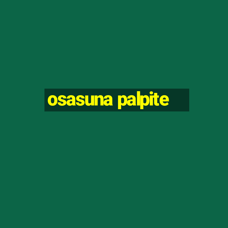 osasuna palpite