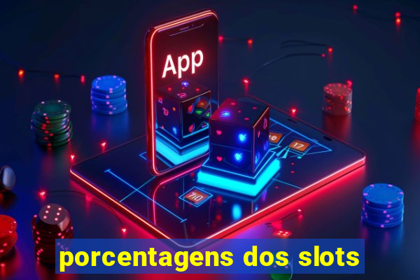 porcentagens dos slots