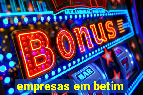 empresas em betim