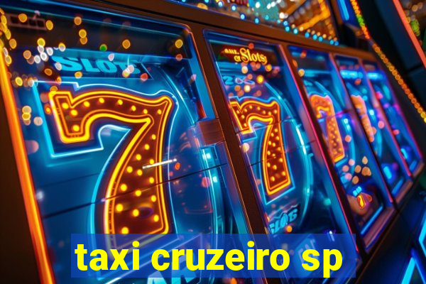 taxi cruzeiro sp