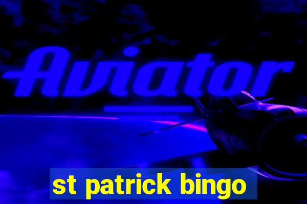 st patrick bingo