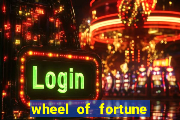 wheel of fortune slot machine