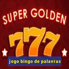 jogo bingo de palavras