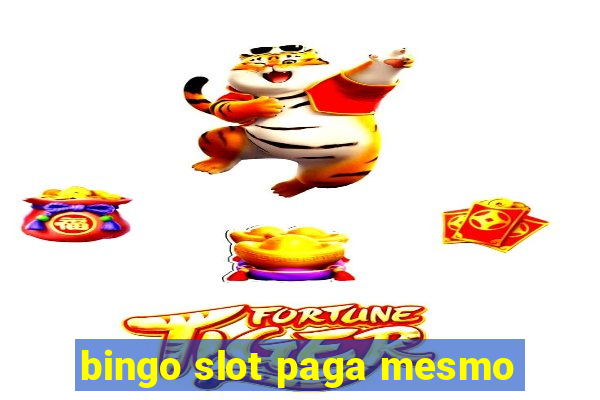 bingo slot paga mesmo