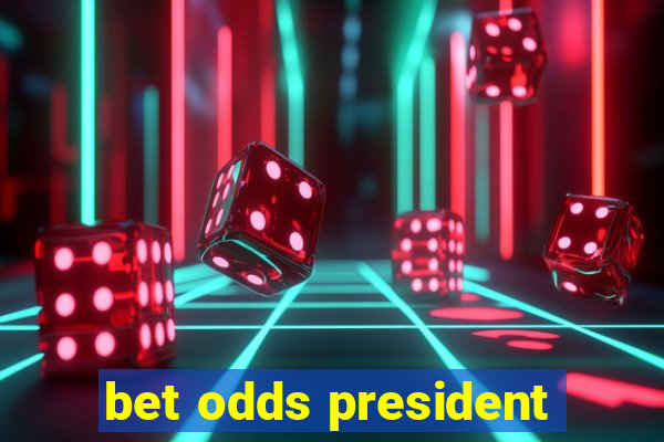 bet odds president