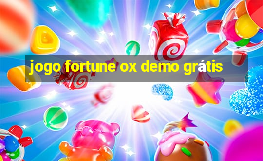 jogo fortune ox demo grátis