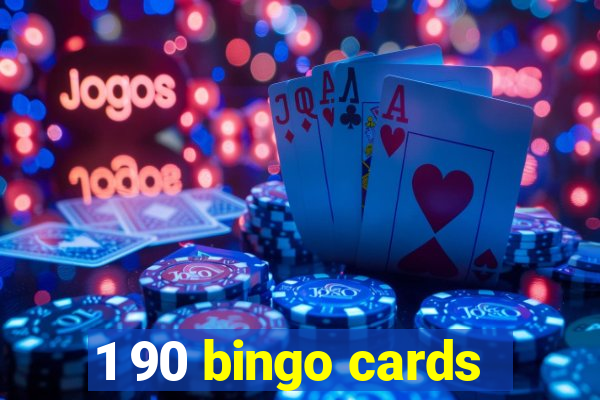 1 90 bingo cards