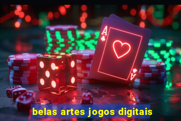 belas artes jogos digitais