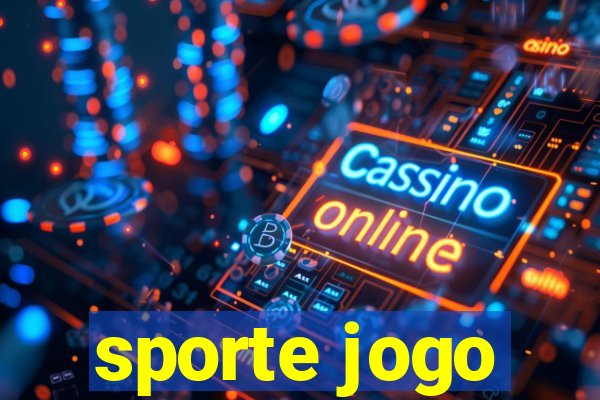 sporte jogo