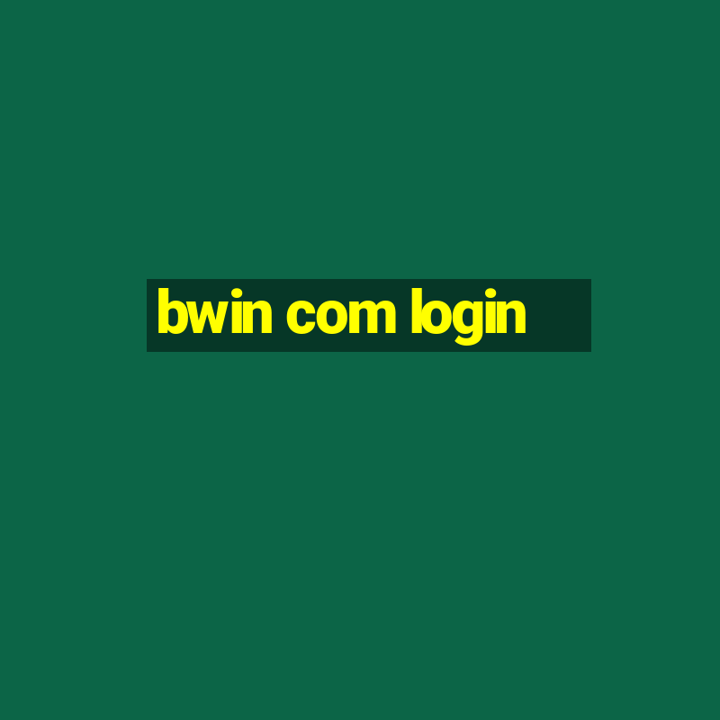 bwin com login