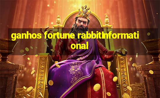 ganhos fortune rabbitInformational