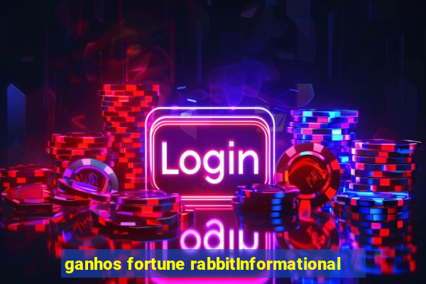 ganhos fortune rabbitInformational