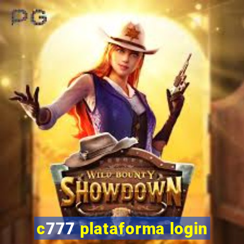 c777 plataforma login