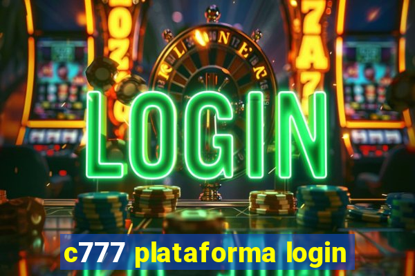 c777 plataforma login