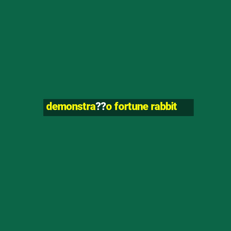 demonstra??o fortune rabbit