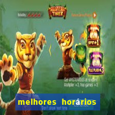 melhores horários para jogar tiger fortune