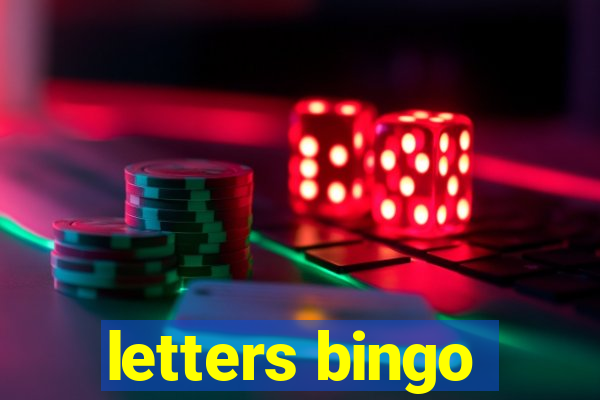 letters bingo