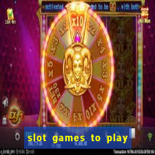 slot games to play for free