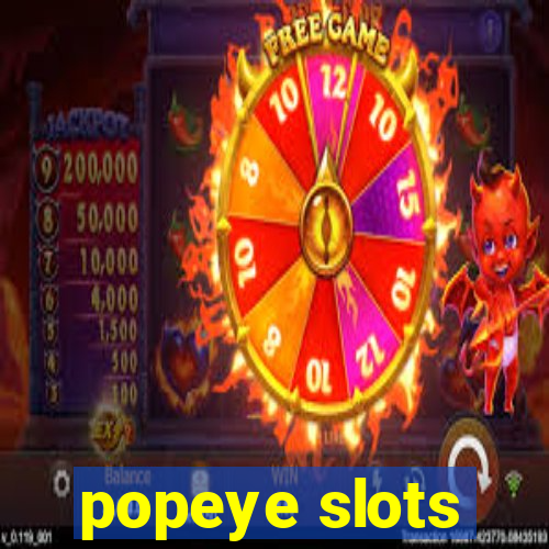 popeye slots